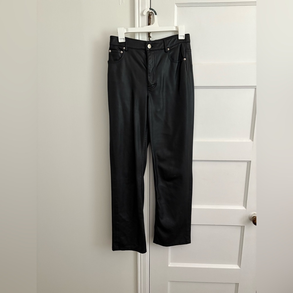 Zara leather pants